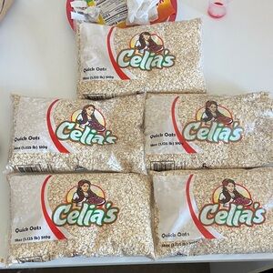 Celia's Quick Oats Pack - 5 x 18 oz